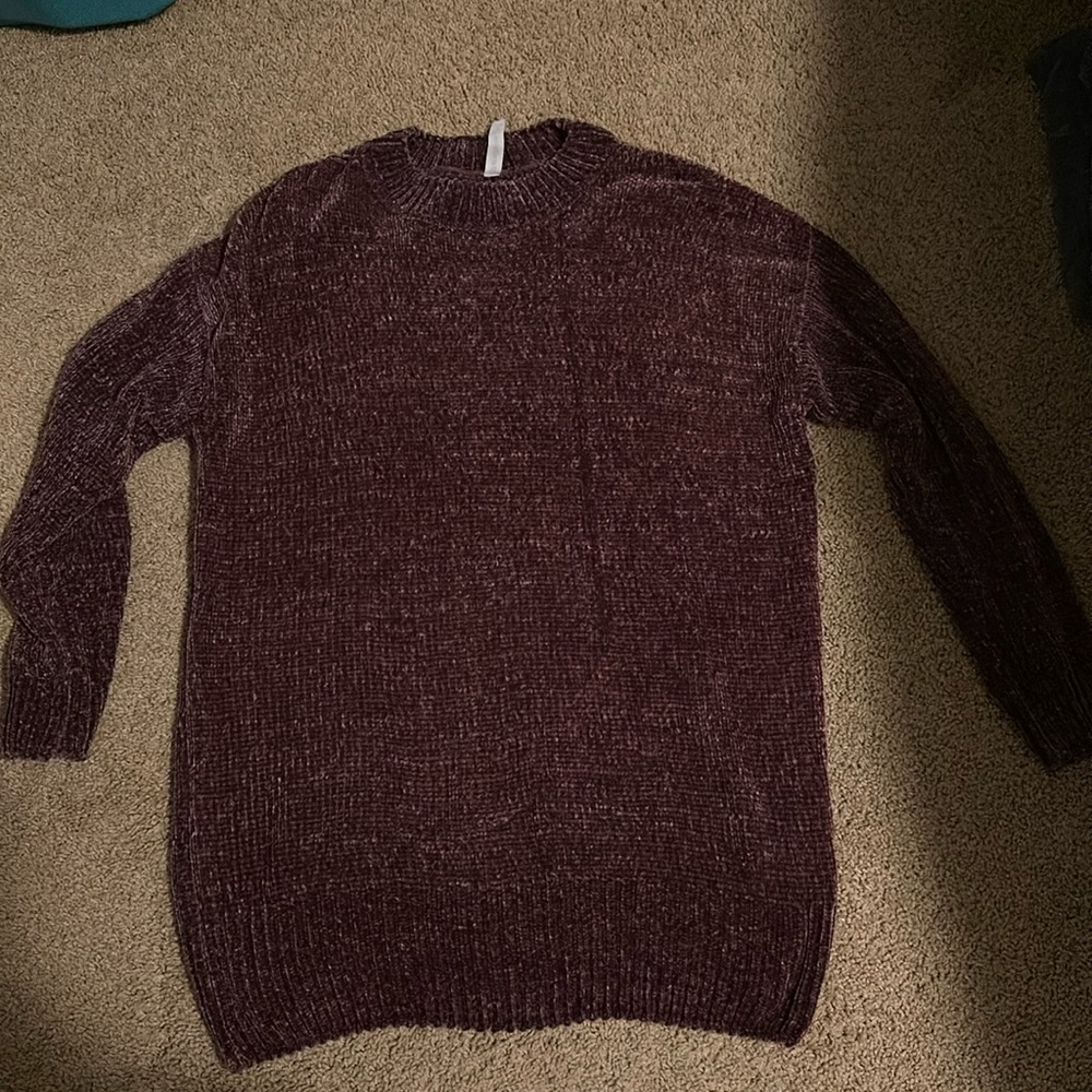 Plum purple sweater